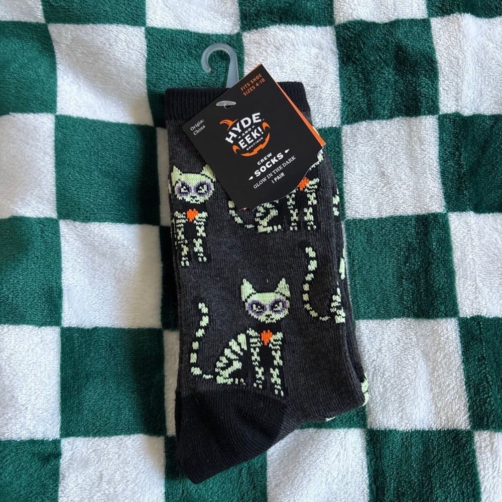 Halloween Hyde and Eek! Socks